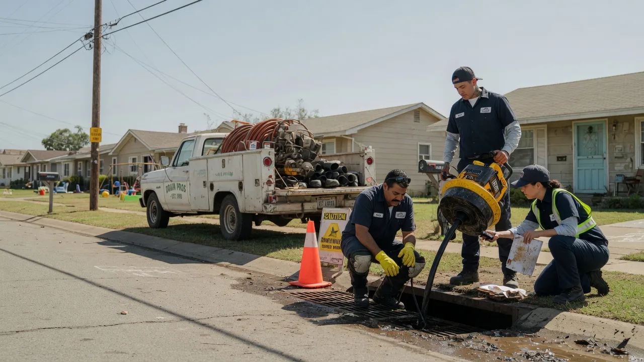 Drain Cleaning in Glenmora, LA near me